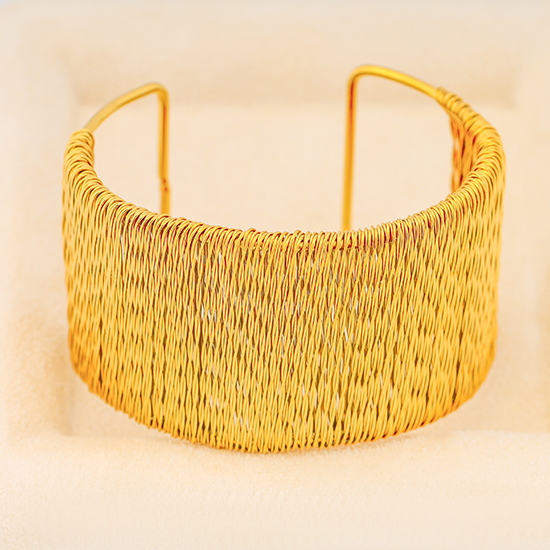 golden cuff bracelet